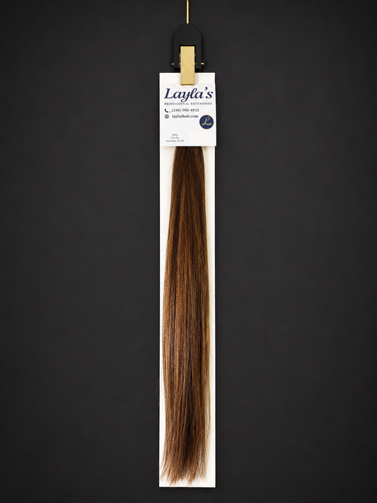 Brown with highlights and lowlights
