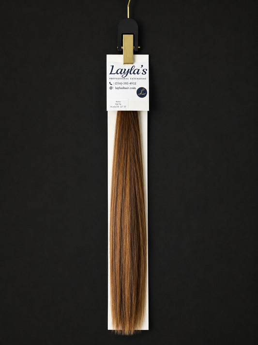 Medium brown with lowlights